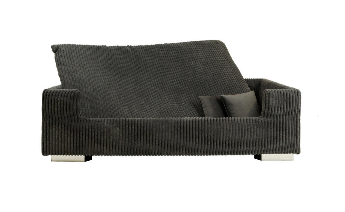 HUNDESOFA - Dunkelgrau, Basics, Textil (90/57/26cm)
