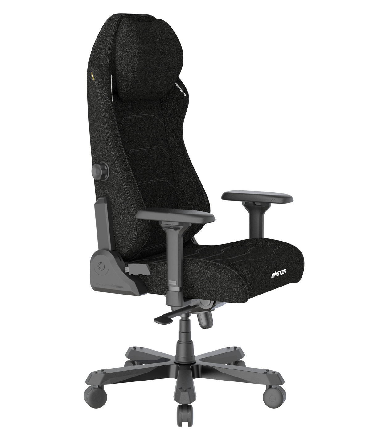 GAMINGSTUHL  in Schwarz  - Schwarz, KONVENTIONELL, Textil/Metall (70/133/70cm) - Dxracer