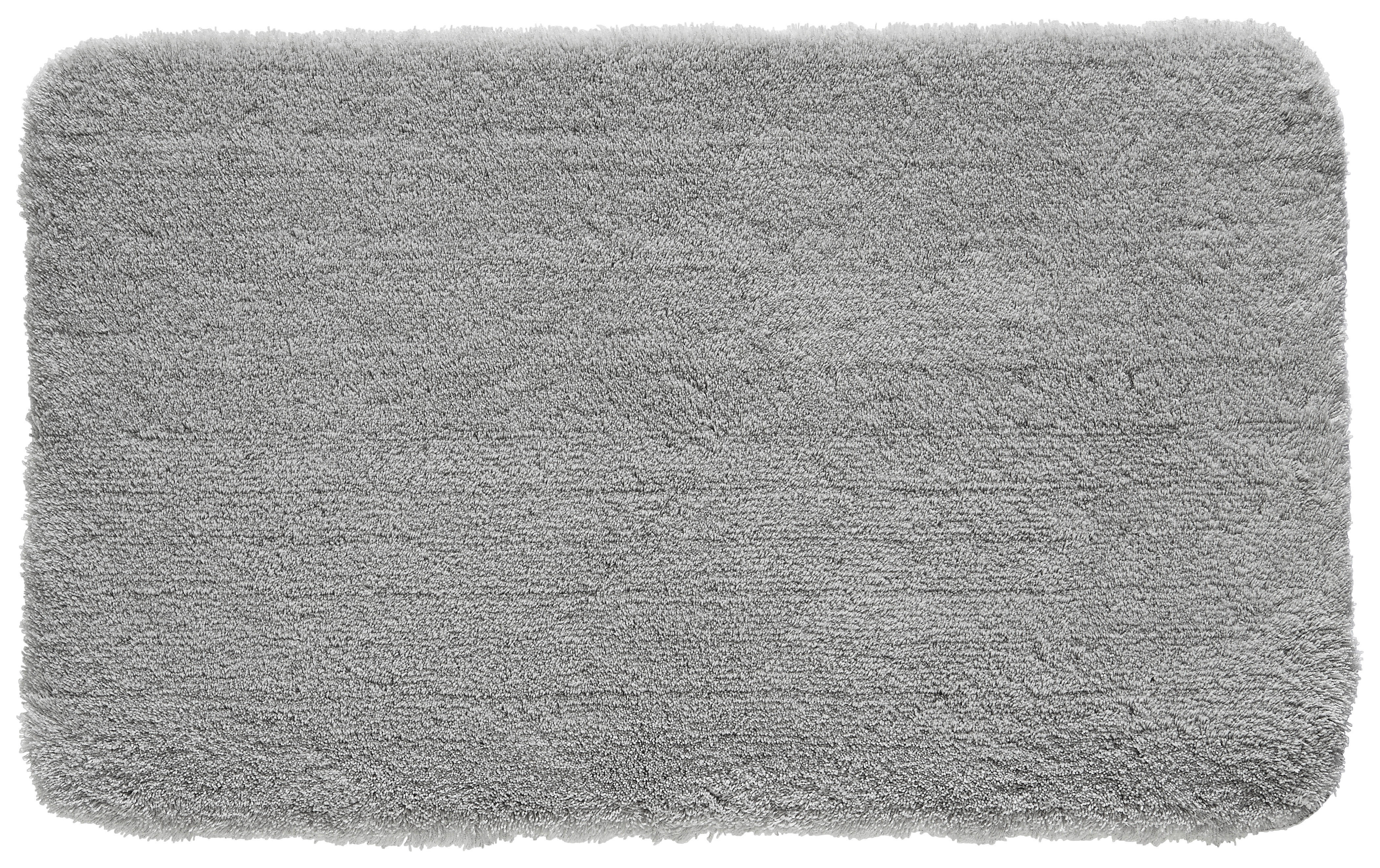 BADTEPPICH Relax 60/100 cm  - Grau, Basics, Kunststoff/Textil (60/100cm) - Kleine Wolke