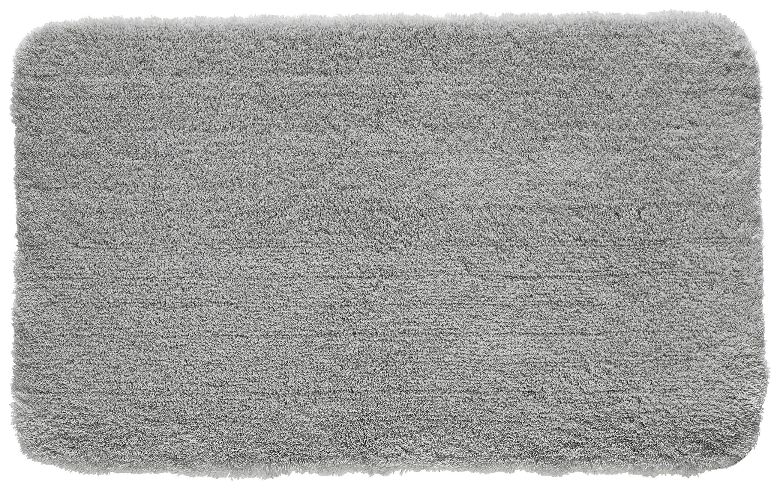 BADTEPPICH Relax 60/100 cm - Grau, Basics, Kunststoff/Textil (60/100cm) - Kleine Wolke
