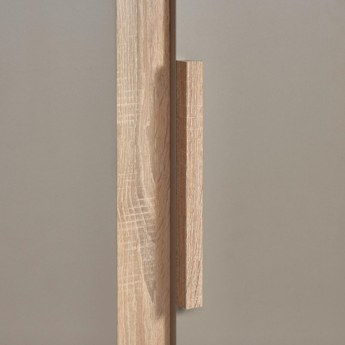 ORMAR ZA DJEČJU ODJEĆU  Nomi  - taupe/hrast Sonoma, Trend, drvni materijal (140/195/51cm) - Jimmylee