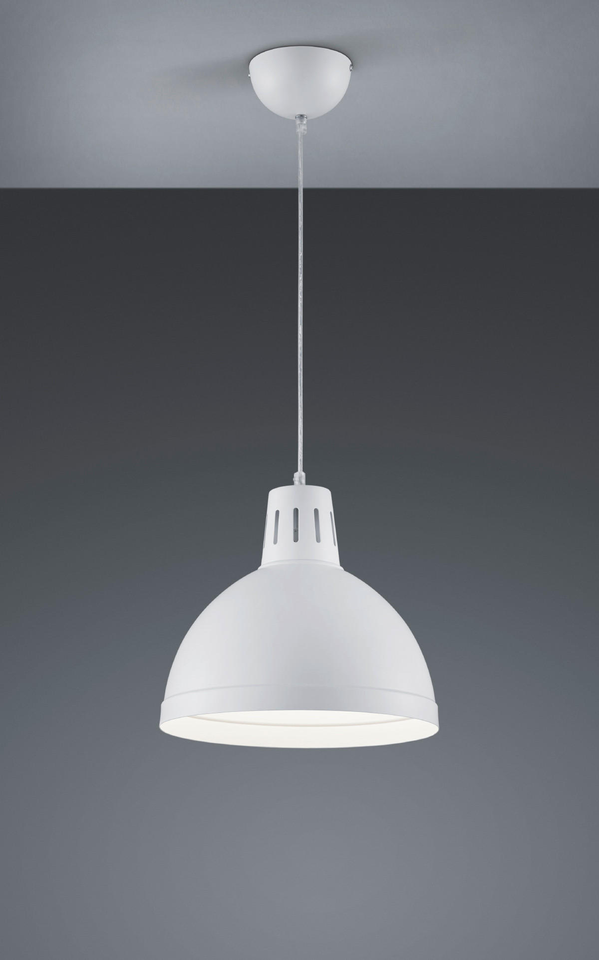 HÄNGELEUCHTE 30/150 cm  - Weiß, KONVENTIONELL, Metall (30/150cm) - Boxxx