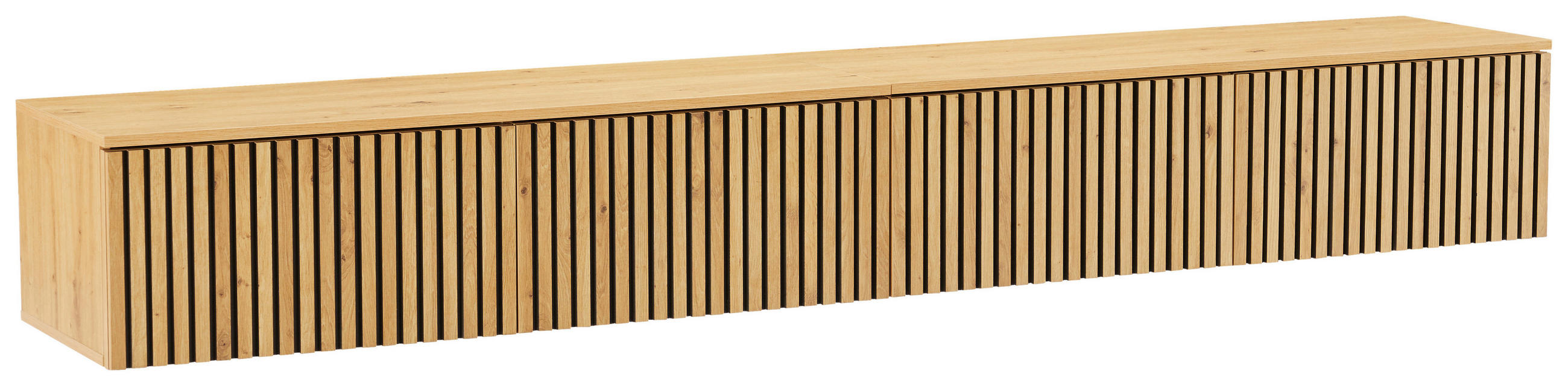 LOWBOARD  237/31,5/40 cm  hängend  - Hellgrau/Eiche Artisan, MODERN, Holzwerkstoff/Kunststoff (237/31,5/40cm) - Xora