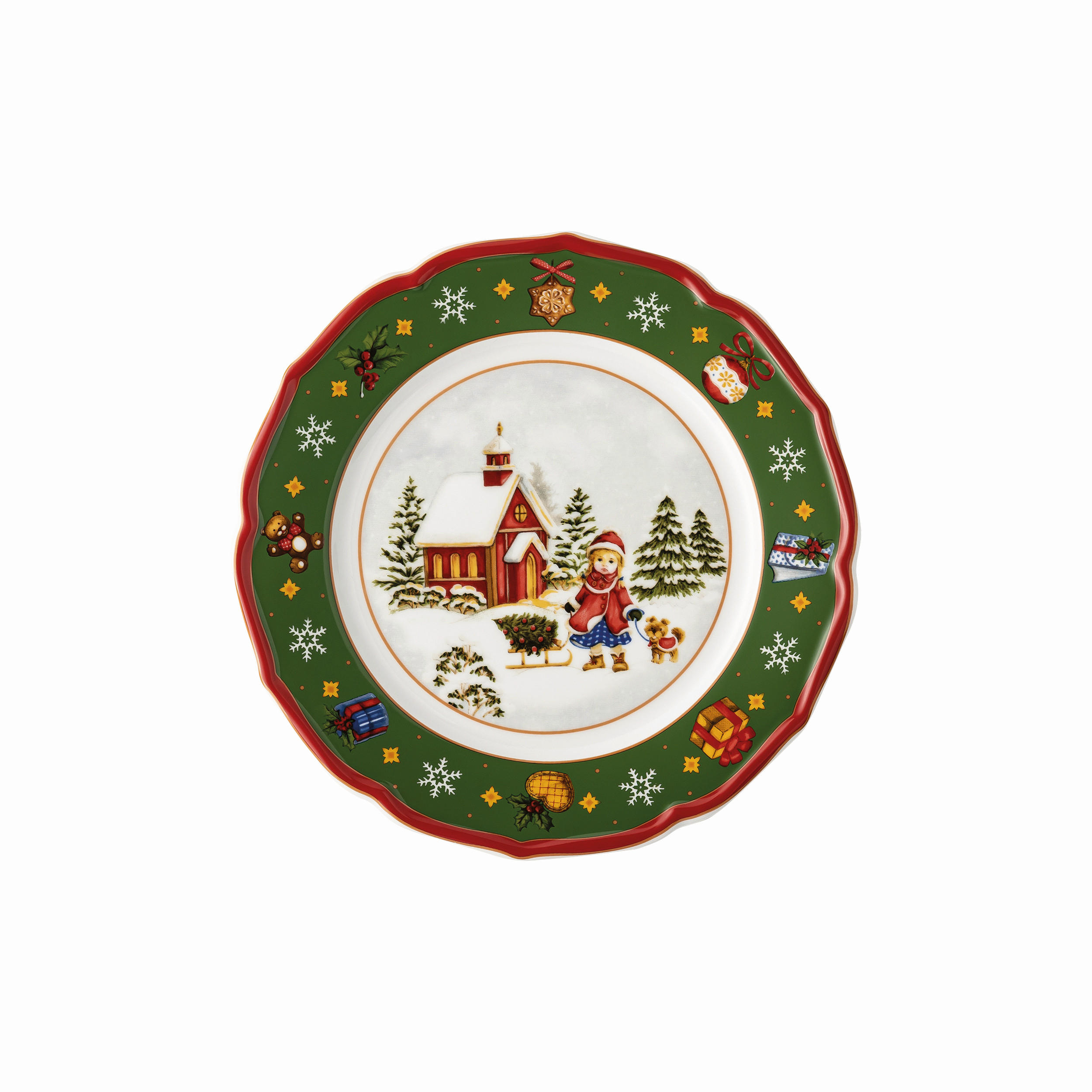 KROŽNIK ZA ZAJTRK   keramika  22 cm        - Basics, keramika (22cm) - Hutschenreuther