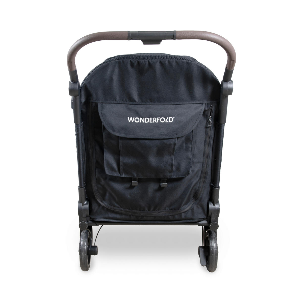 TIER-BUGGY PFL Pet Large Premium Flat Fold Stroller  - Schwarz, Basics, Kunststoff/Textil (85/65/111cm) - WONDERFOLD