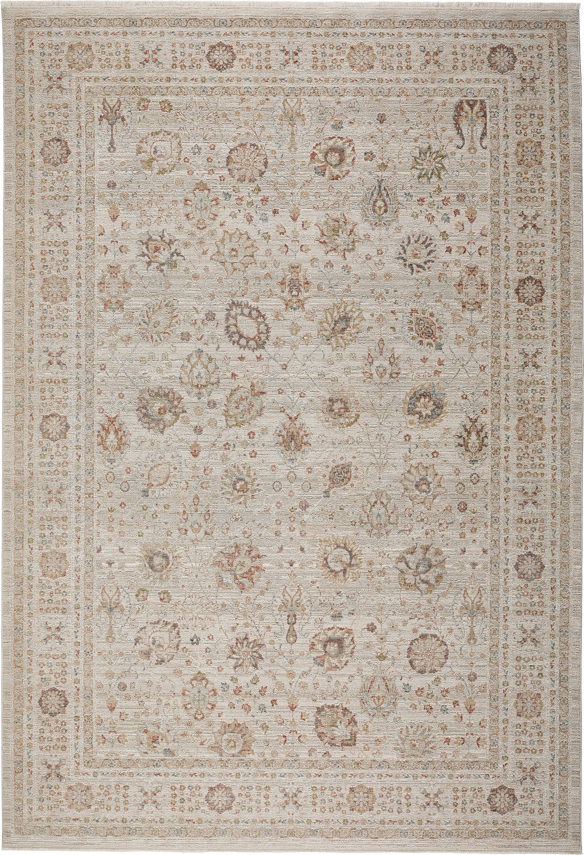 VINTAGE-TEPPICH 160/230 cm Multicolor, Beige rechteckig  - Beige/Multicolor, LIFESTYLE, Textil (160/230cm) - Novel