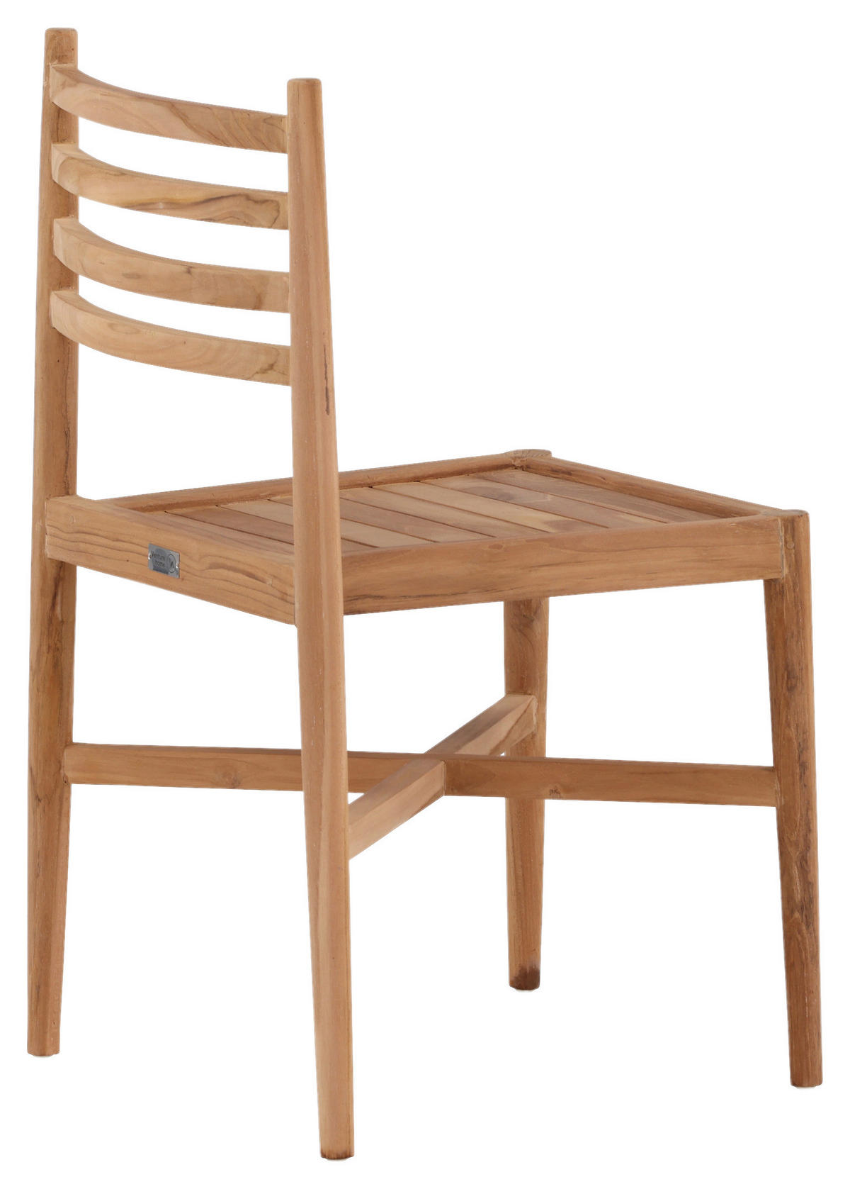 STAPELSESSEL Teakholz Teakfarben  - Teakfarben, KONVENTIONELL, Holz (50/81/52cm) - Gardenson