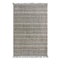 WEBTEPPICH 160/230 cm Grau, Creme  - Creme/Grau, Design, Textil (160/230cm) - Novel