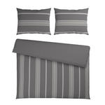 BETTWÄSCHE REMSA Flanell 200/200 cm  - Grau, KONVENTIONELL, Textil (200/200cm) - Esposa