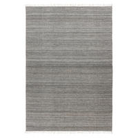 FLACHWEBETEPPICH 140/200 cm My Nador Grau  - Grau, Design, Textil (140/200cm) - Obsession