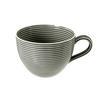 FRÜHSTÜCKSTASSE Beat perlgrau uni 350 ml  - Grau, LIFESTYLE, Keramik (12,8/10,1/7,3cm) - Seltmann Weiden