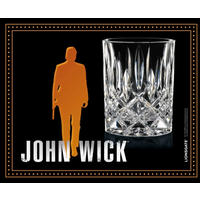 WHISKYGLAS John Wick 295 ml 2-teilig  - Klar, Design, Glas (8,2/8,2/10,2cm) - Nachtmann