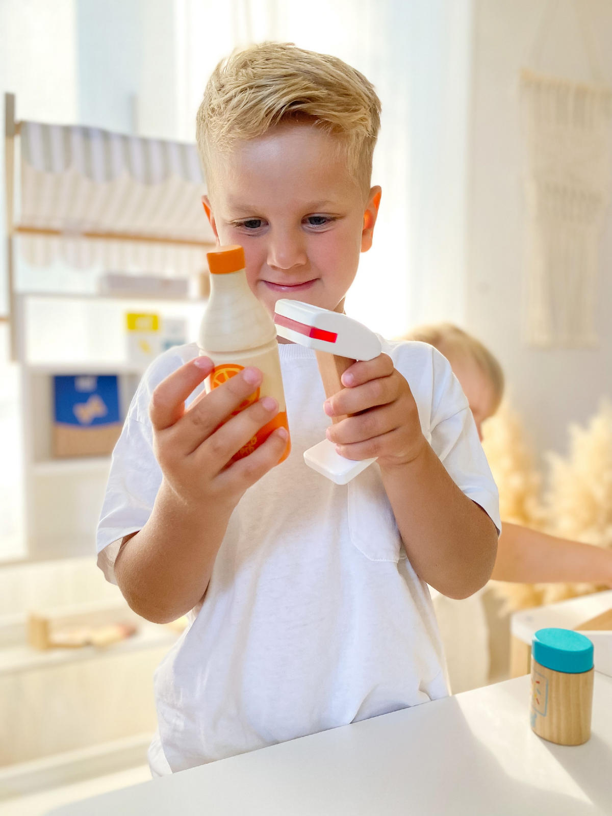 KAUFLADEN  - Multicolor, Basics, Holz/Textil (80/113/30cm) - small foot