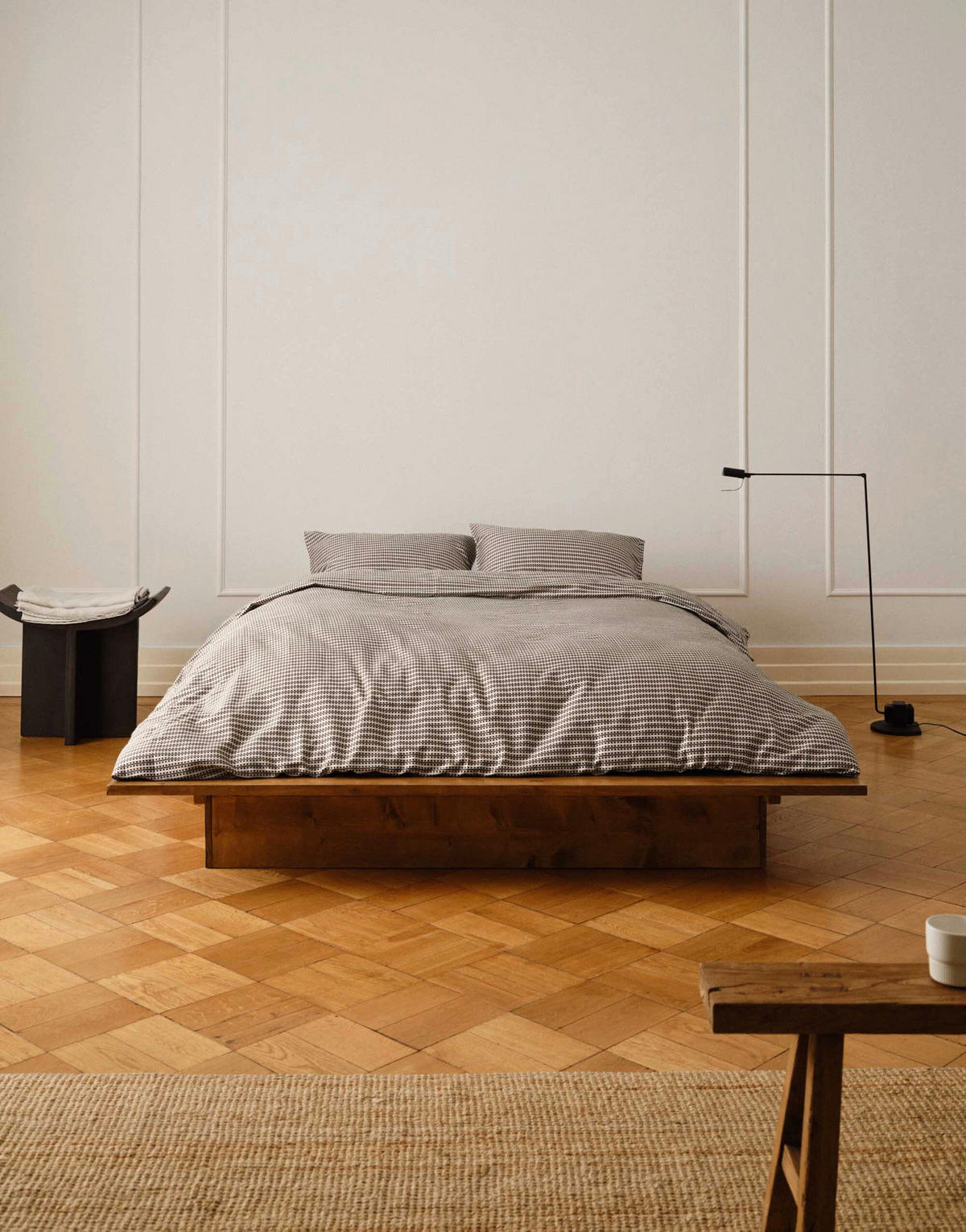 BETTWÄSCHE 3-teilig Aren Satin 200/200 cm  - Beige/Schwarz, KONVENTIONELL, Textil (200/200cm) - Marc O'Polo