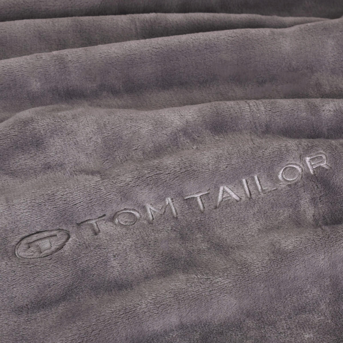 DECKE 150/200 cm  - Grau, Basics, Textil (150/200cm) - Tom Tailor