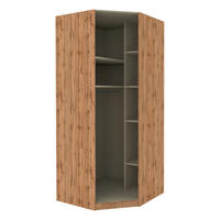 KORPUS KOTNE OMARE - hrast wotan, Design, leseni material (91,1/210/91,1cm) - Hom`in
