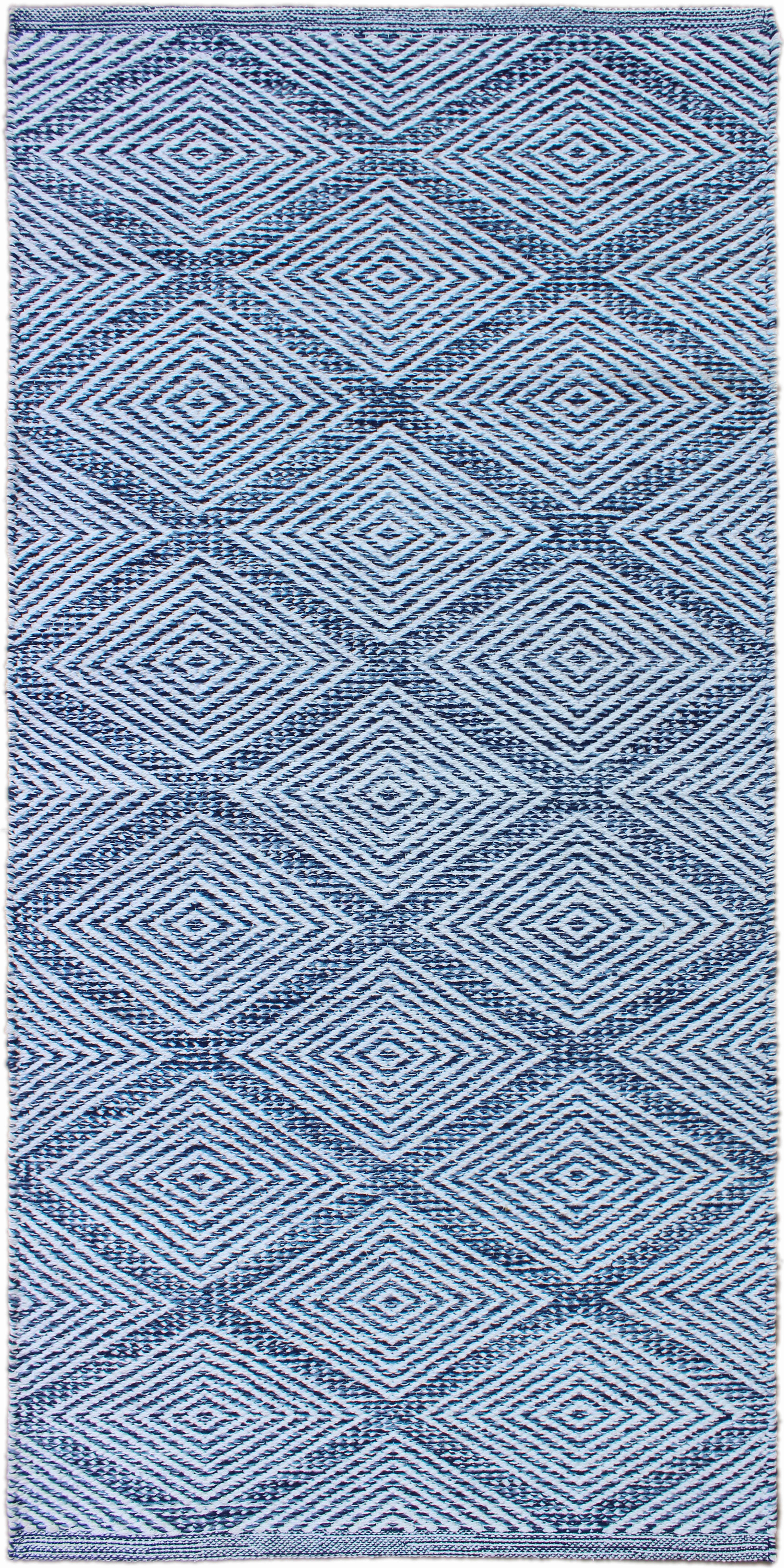 RONGYSZŐNYEG  Diamant Denim  - Kék, Design, Textil (60/120cm) - Linea Natura