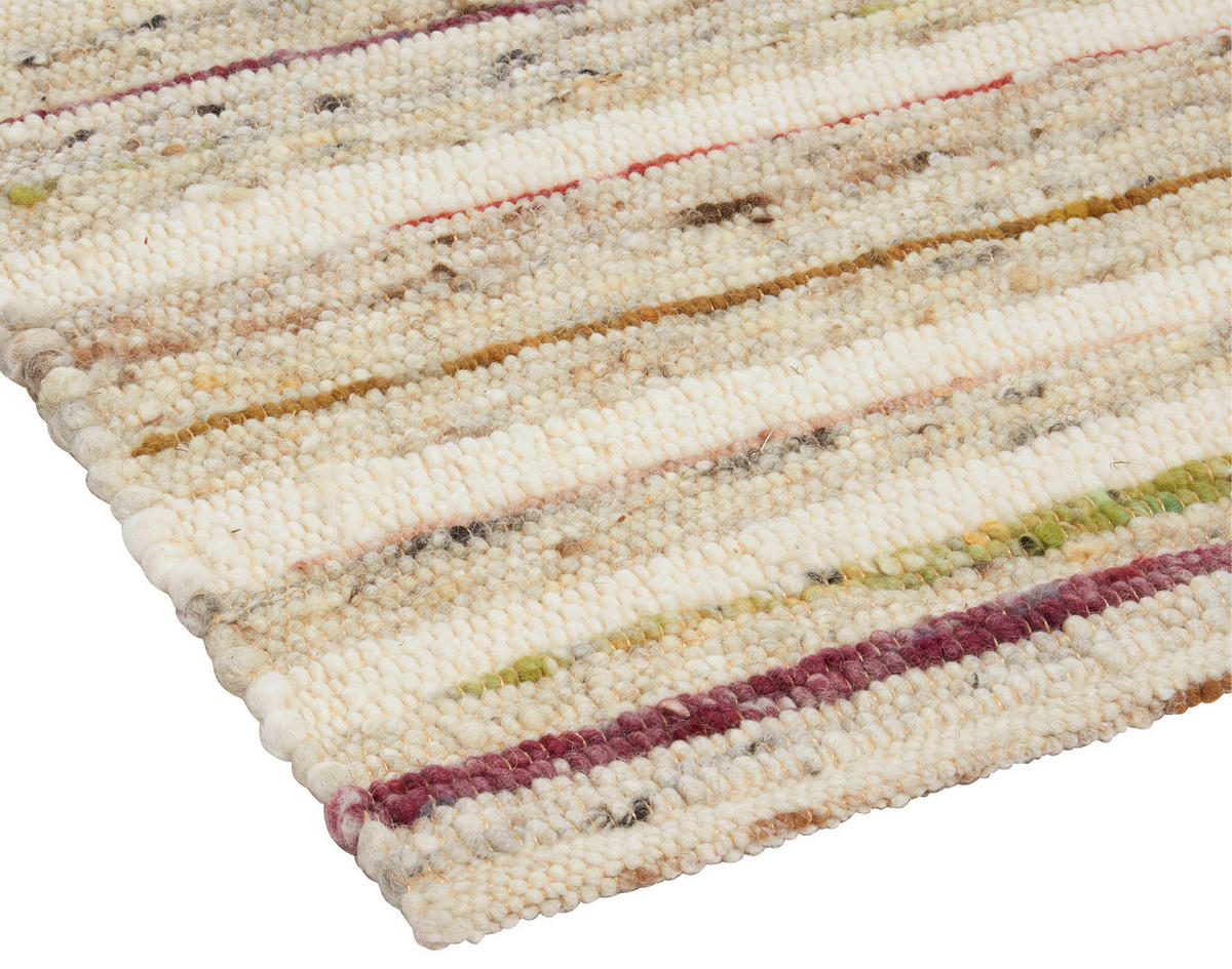 RUČNĚ TKANÝ KOBEREC, 70/130 cm, přírodní barvy - přírodní barvy, Natur, textil (70/130cm) - Linea Natura