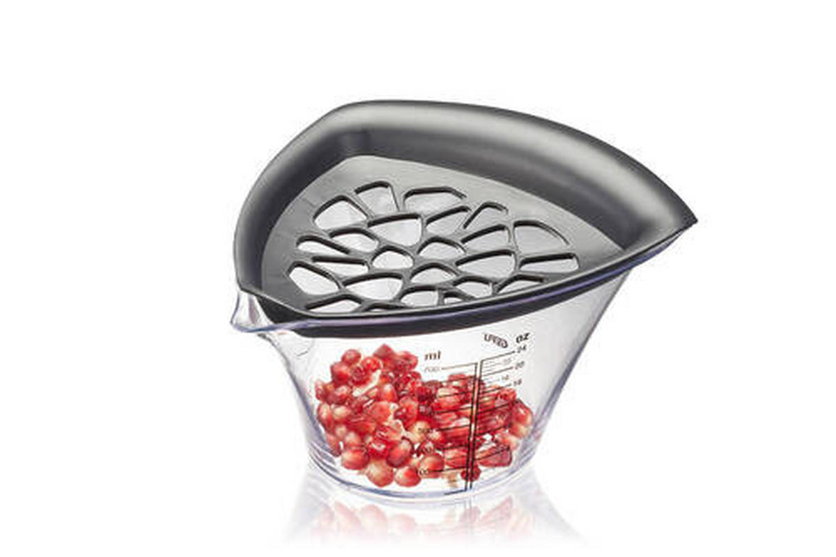 ODSTRANJEVALEC PEŠK ZA SADJE  FRUTI 21,3/18/13,5 cm                  - siva/prozorno, Konvencionalno, umetna masa (21,3/18/13,5cm) - Gefu