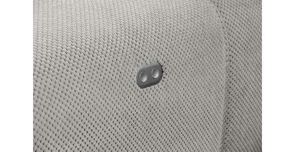 ECKSOFA in Velours Greige 326/236 cm - Greige/Schwarz, Design, Kunststoff/Textil (326/236cm) - Xora
