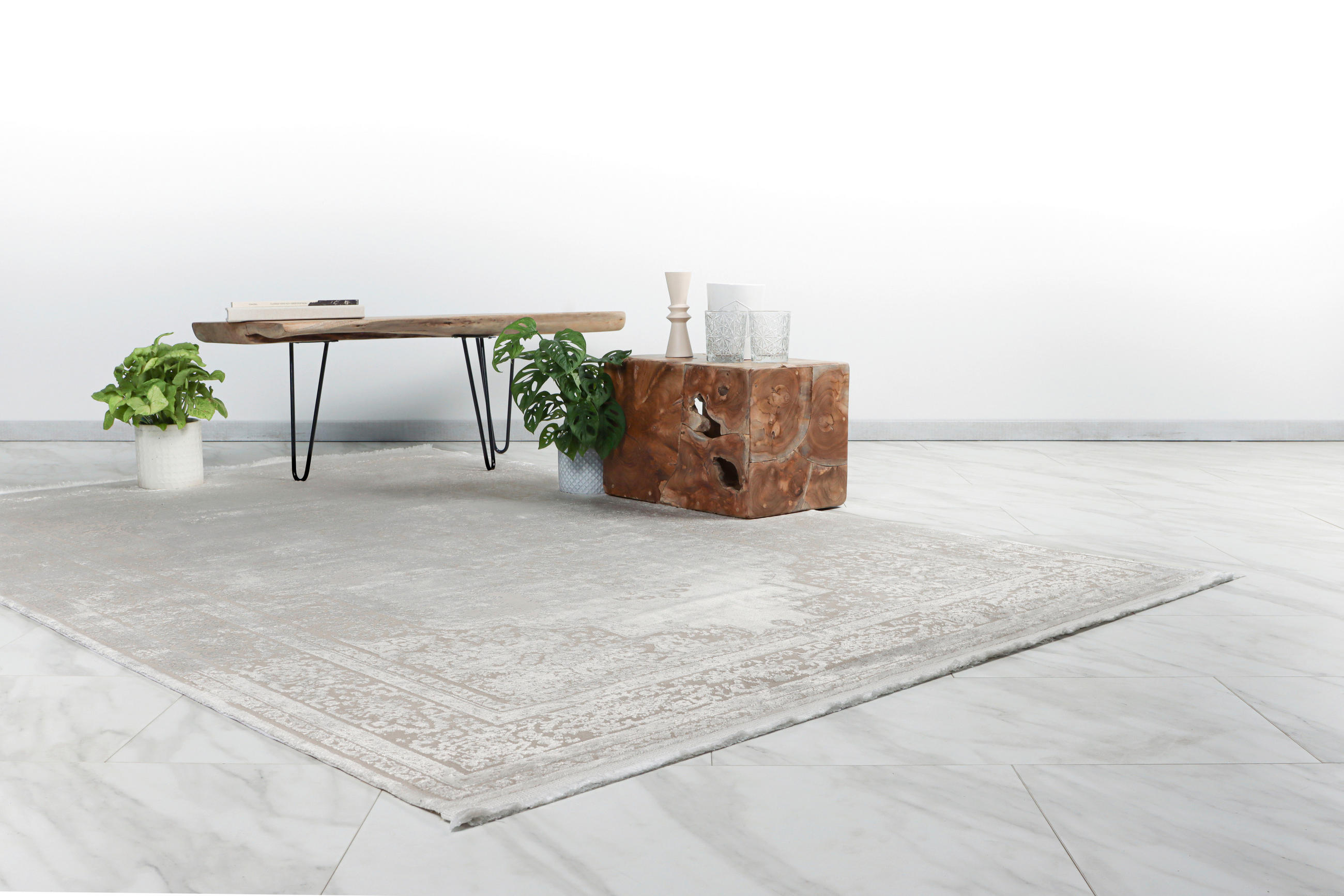 TKANA PREPROGA 240/330 cm tkano krem barve - krem barve, Design, tekstil (240/330cm) - Pierre Cardin