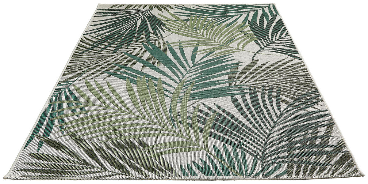 OUTDOORTEPPICH 80/150 cm Grün, Hellgrün  - Hellgrün/Grün, Trend, Naturmaterialien/Textil (80/150cm) - Novel