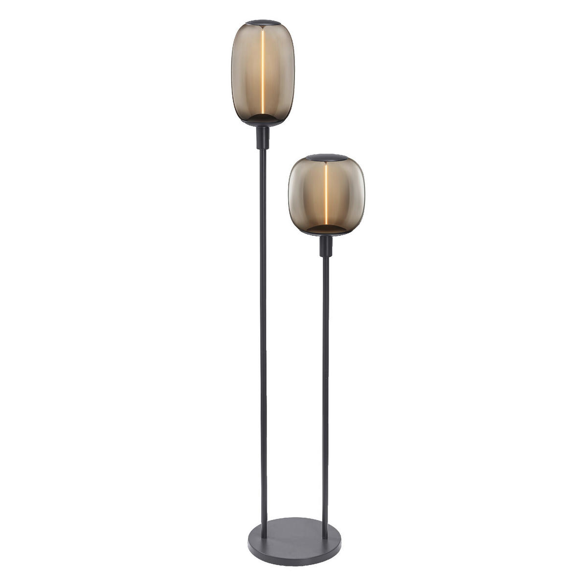 LEUCHTENFUß Decor Stick Floor 32/146 cm   - Dunkelgrau, Basics, Metall (32/146cm) - Ledvance