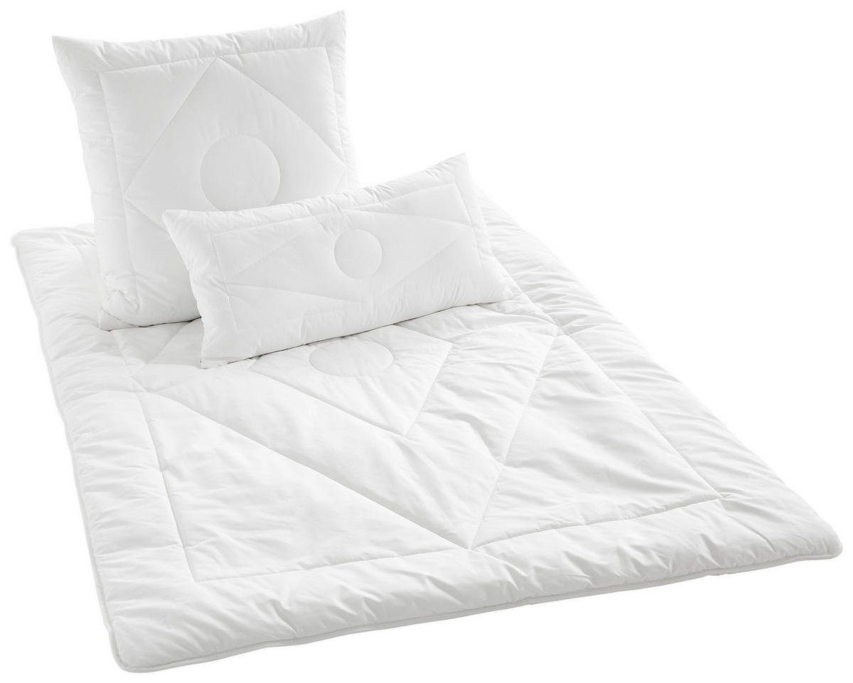 GANZJAHRESDECKE  NIDRA  135/200 cm   - Naturfarben, KONVENTIONELL, Kunststoff/Textil (135/200cm) - Sleeptex