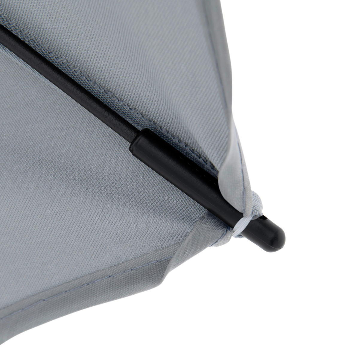 SENČNIK - antracit/svetlo siva, Basics, kovina/tekstil (191/246cm) - Doppler