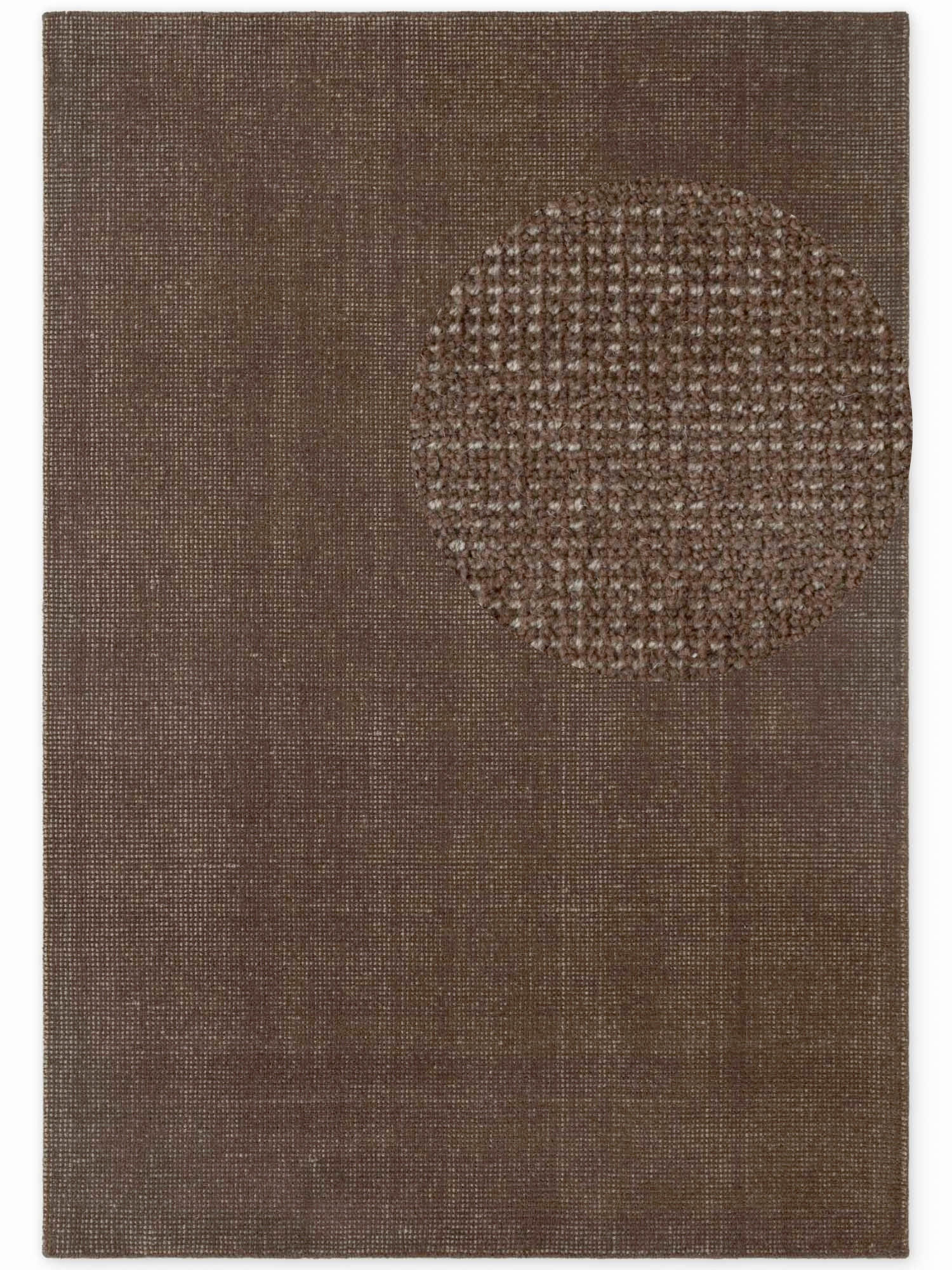 WOLLTEPPICH 120/170 cm Greenwich Braun rechteckig  - Braun, Basics, Textil (120/170cm) - Ted Baker