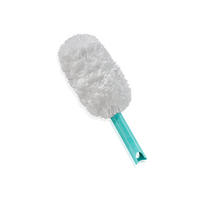 STAUBWEDEL - Türkis/Weiß, KONVENTIONELL, Kunststoff/Textil (38/12/3cm) - Leifheit