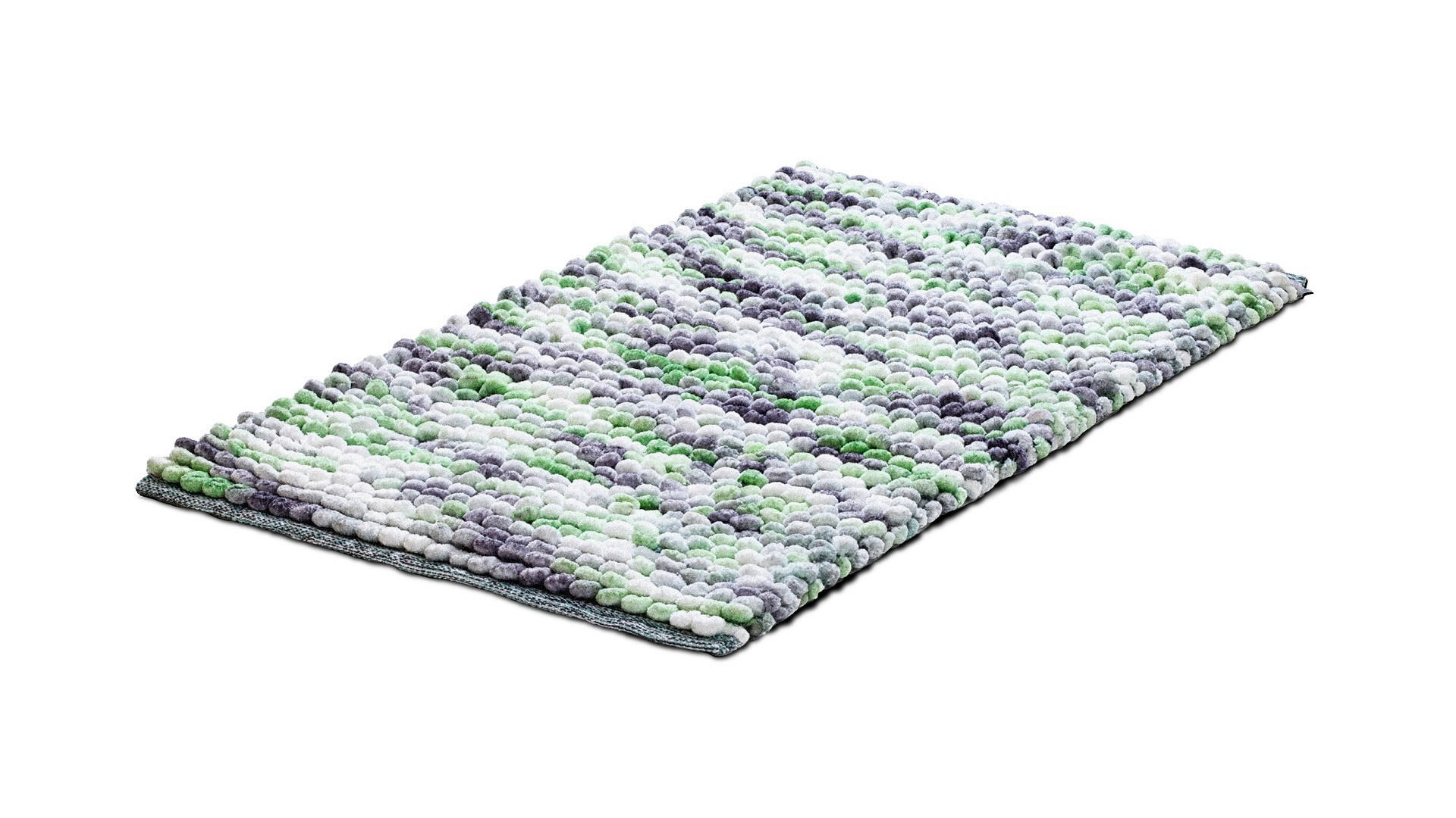 BADEMATTE Mintgrün 60/60 cm  - Mintgrün, Basics, Naturmaterialien/Textil (60/60cm) - Dieter Knoll