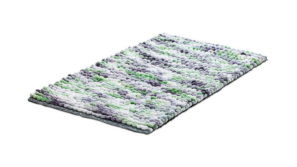 FÜRDŐSZOBASZŐNYEG  60/60 cm  mentazöld   - mentazöld, Basics, textil/természetes anyagok (60/60cm) - Dieter Knoll
