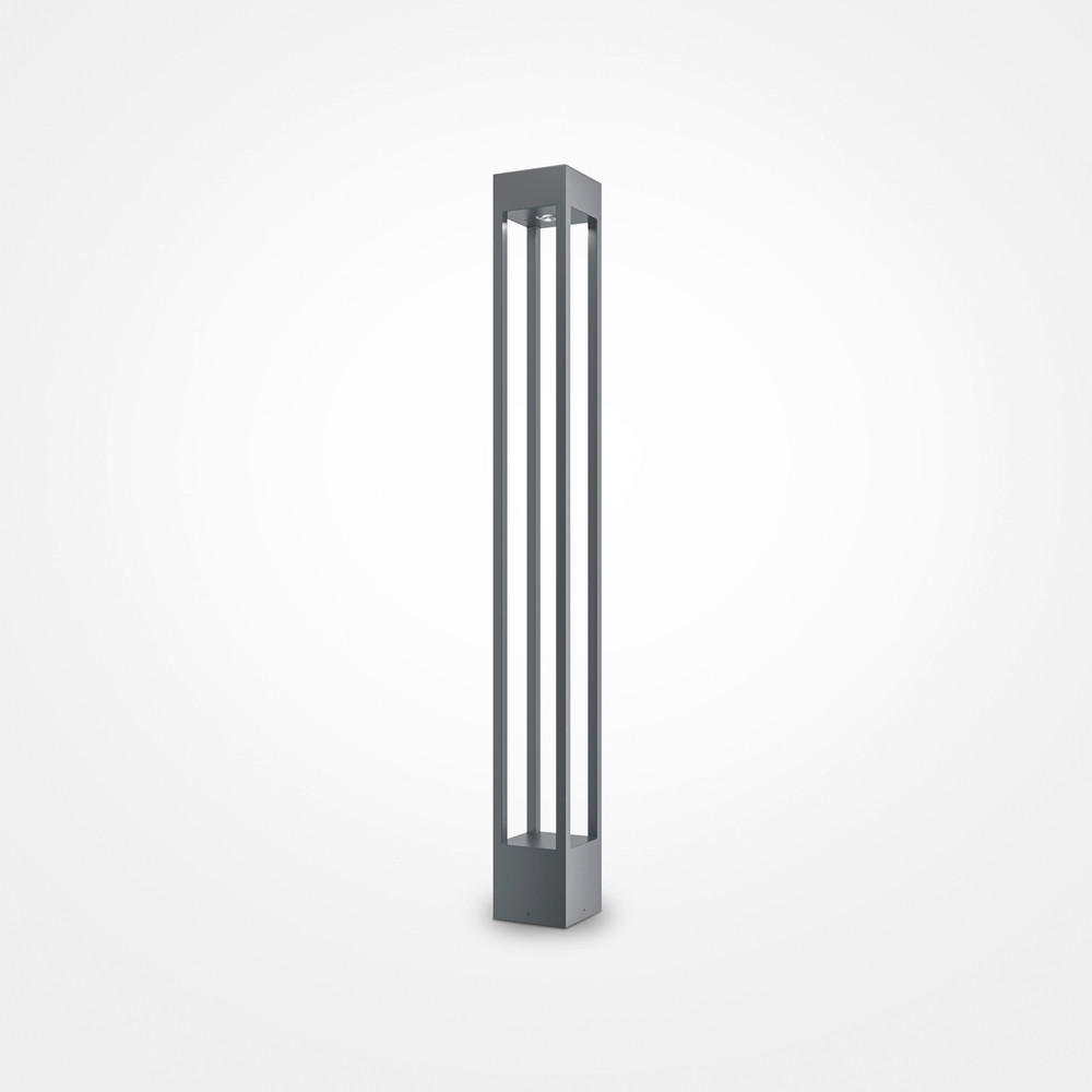 WEGELEUCHTE - Graphitfarben, Basics, Metall (11/11/100cm) - MAYTONI