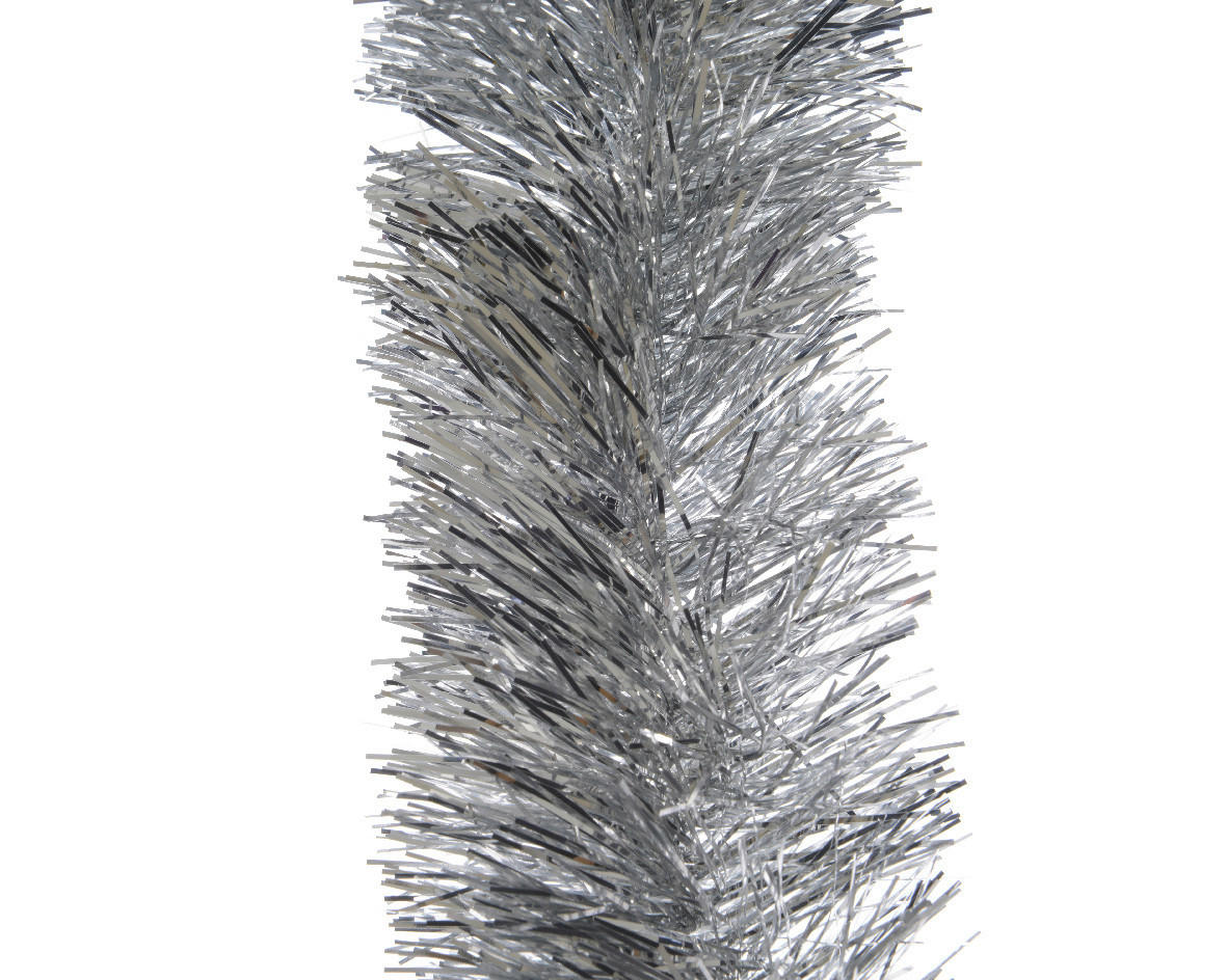 GIRLANDE  - Silberfarben, LIFESTYLE, Kunststoff (270/10cm)