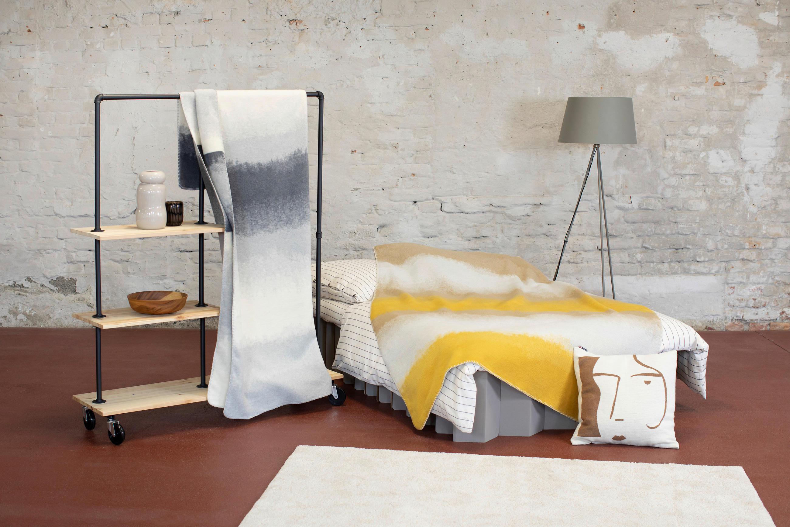 WOHNDECKE SAVONA 150/200 cm  - Grau, LIFESTYLE, Textil (150/200cm) - David Fussenegger