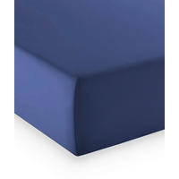 TOPPER-FIXLEINTUCH - Blau, Basics, Textil (140-160/200-210cm) - Fleuresse