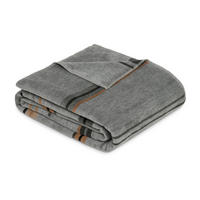 DEKA, bavlna, 150/200 cm - šedá/béžová, Basics, textil (150/200cm) - S. Oliver
