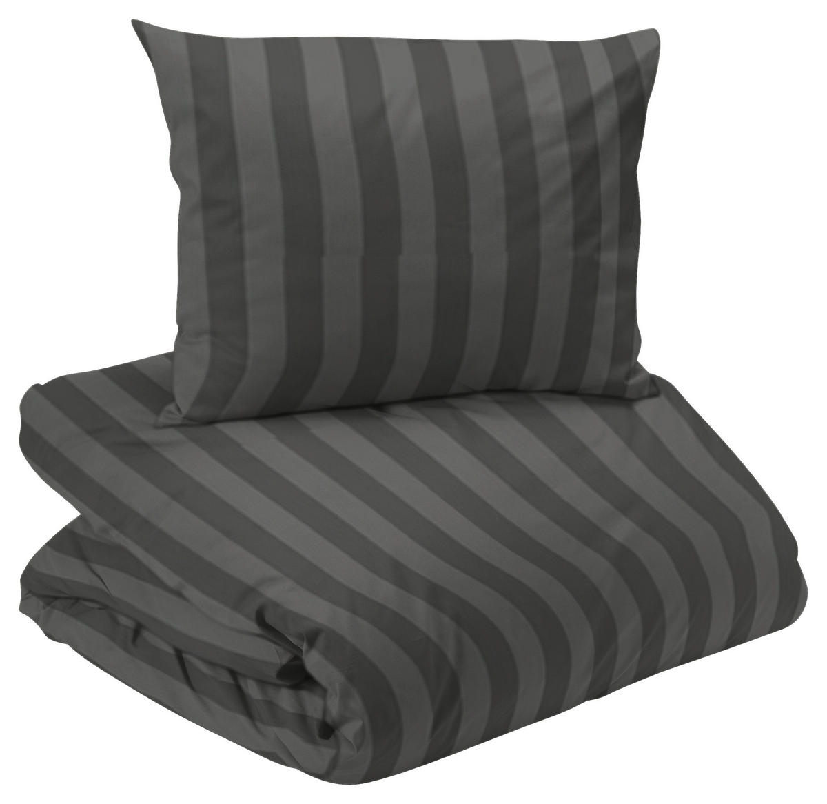 PÅSLAKANSET satin 150/210 cm  - mörkgrå, Basics, textil (150/210cm)