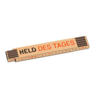 ZOLLSTOCK   Braun  - Braun, Basics, Holz (24,5/3,6/1,8cm)