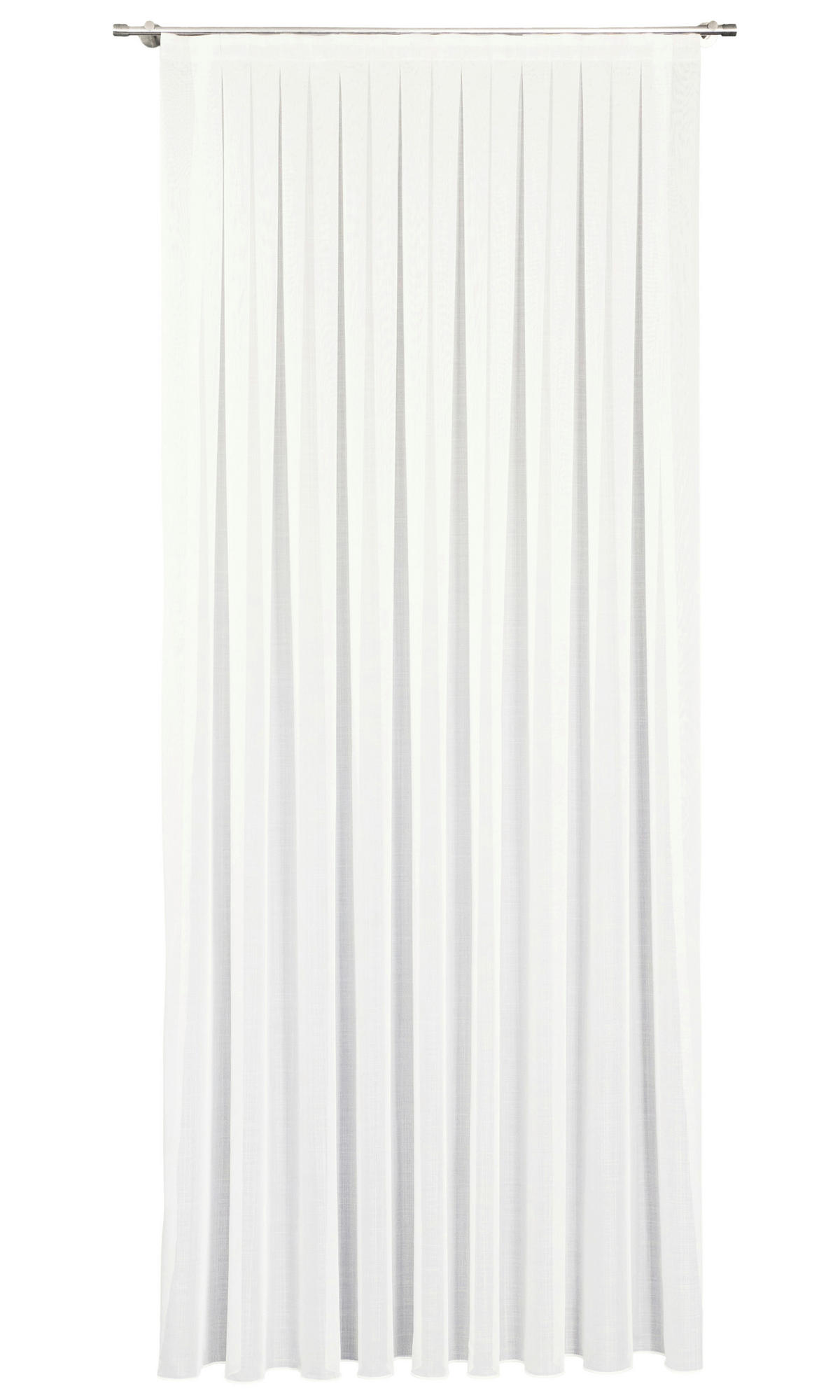 PERDEA  - bej, Basics, textil (300cm)