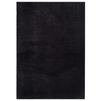 FELLTEPPICH 160/160 cm Relax  - Schwarz, KONVENTIONELL, Textil (160/160cm)