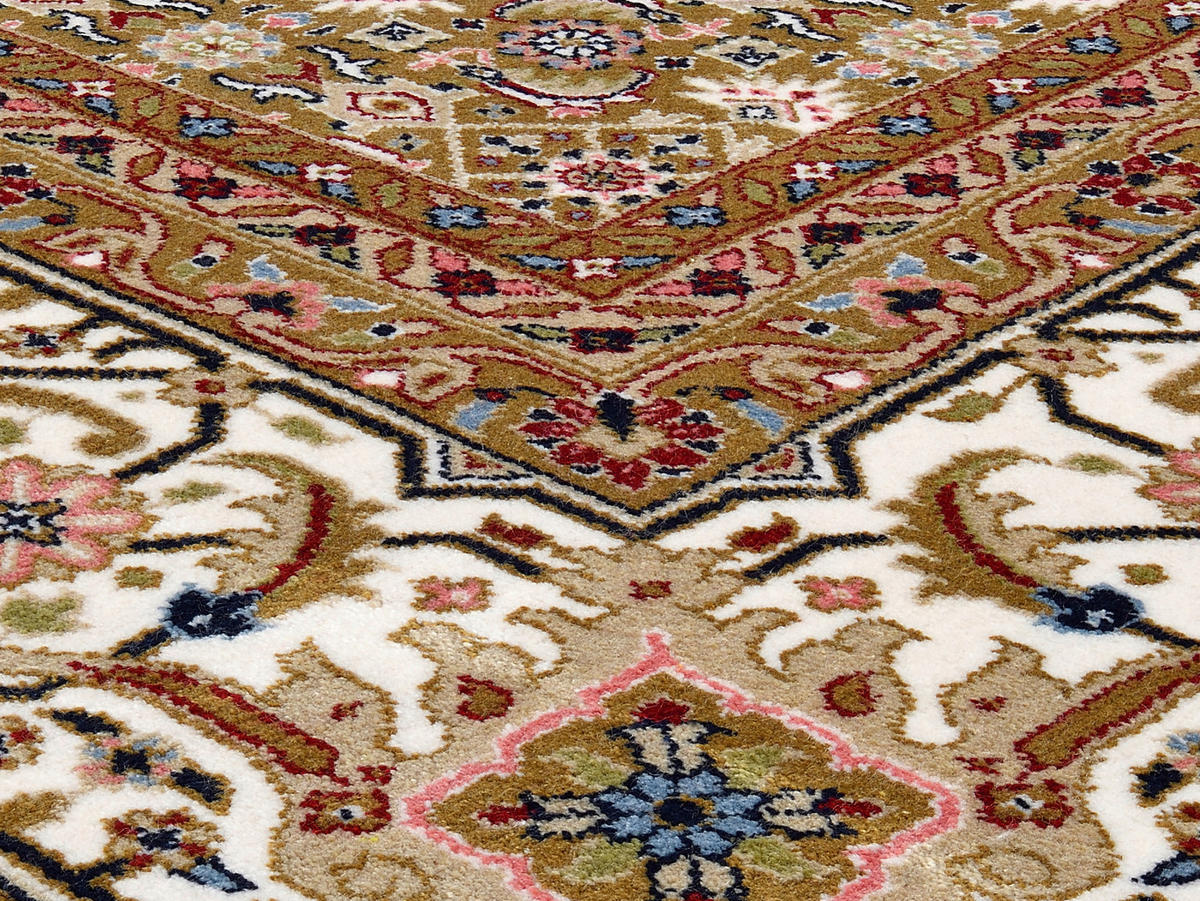 ORIENTTEPPICH 67/130 cm Creme  - Creme, Basics, Textil (67/130cm) - Novel