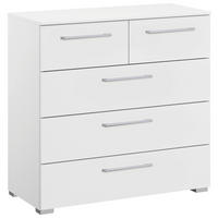 KOMMODE  in 80/81/42 cm  - Silberfarben/Alufarben, Design, Holzwerkstoff/Kunststoff (80/81/42cm) - Novel