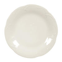PLITKI TANJIR  25,5 cm           - krem, Osnovno, keramika (25,5cm) - Seltmann Weiden