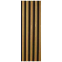 AKUSTIKPANEEL Echtholz  - Eichefarben, Basics, Holzwerkstoff/Kunststoff (244/56/1,8cm) - Novel