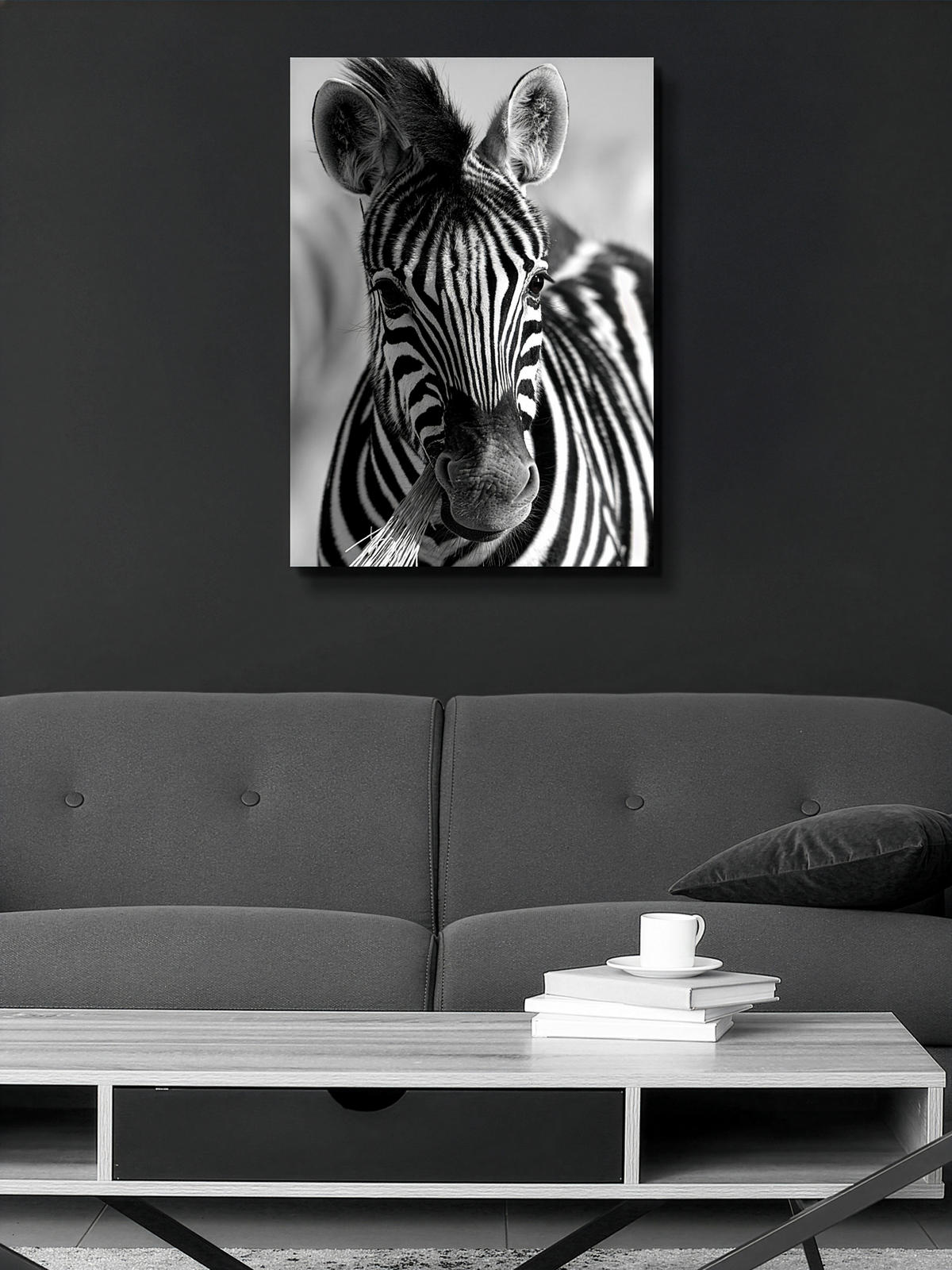 KUNSTDRUCK 50/70 cm  - Multicolor, LIFESTYLE, Holzwerkstoff/Textil (50/70cm) - Monee