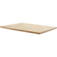 TISCHPLATTE in Holz 120/75/4 cm   - Wildeiche, Natur, Holz (120/75/4cm) - Carryhome