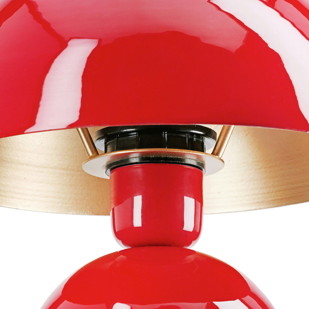 TISCHLEUCHTE Lounge   - Rot, Basics, Metall (20/30/20cm)