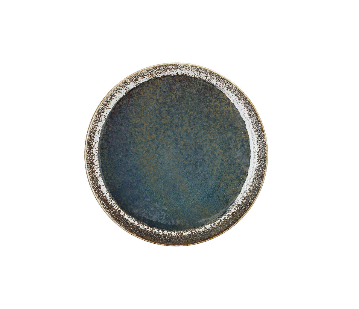 DESERTNI TANJUR    21/2 cm       Bloom  - plava/smeđa, Basics, keramika (21/2cm) - Tognana